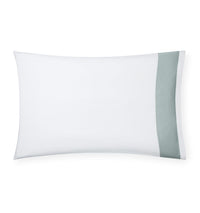 Thumbnail for Casida Bedding by Sferra - Fig Linens, sea green pillowcase