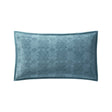 Syracuse Turquoise Lumbar Pillow by Iosis | Fig Linens and Home